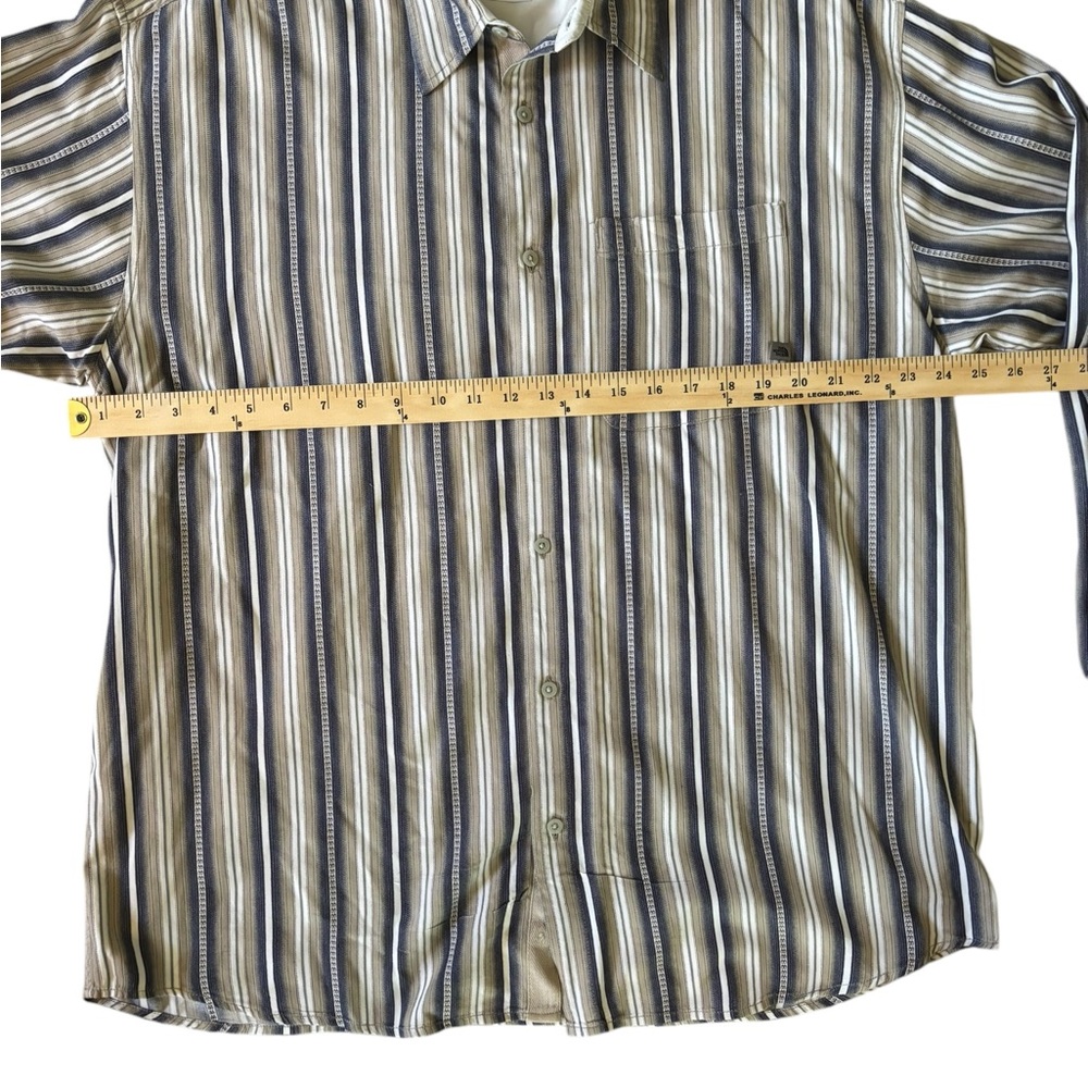 The North Face A5 Series Men’s Gray/Navy/White Button-up Long Sleeve Shirt-XL - Picture 7 of 7